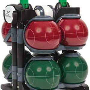 Eastpoint Sports Resin Bocce Ball Set- Features Deluxe Carry Case and All Accessories; Outdoor Fun for Kids, Teens and Adults