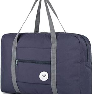 For Spirit Airlines Foldable Travel Duffel Bag Tote Carry on Luggage Sport Duffle Weekender Overnight for Women and Girl