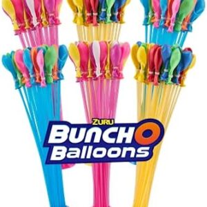 Bunch O Balloons Crazy Color by ZURU, 200+ Rapid-Filling Self-Sealing Water Balloons for Outdoor Family, Friends, Children Summer Fun, Amazon Exclusive (6 Pack)