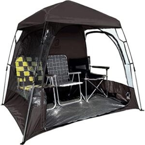 CoverU Sports Tent Pod For 3-4 People - RAIN or Sun Protection – NEW Large Pop Up Climate Canopy Shelter – Soccer, Football, Softball & Other Sporting Events and Parades - Patented and Patents Pending